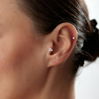 Baget Taşlı Piercing