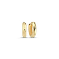 Orta Boy Sade Oval Halka Küpe (1,6x1,6 cm 3 mm)