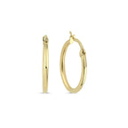 Sade Halka Orta Boy Küpe(2*2 Cm 0,2 Mm)