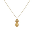 Ananas Meyve Tasarım Minimal Kolye