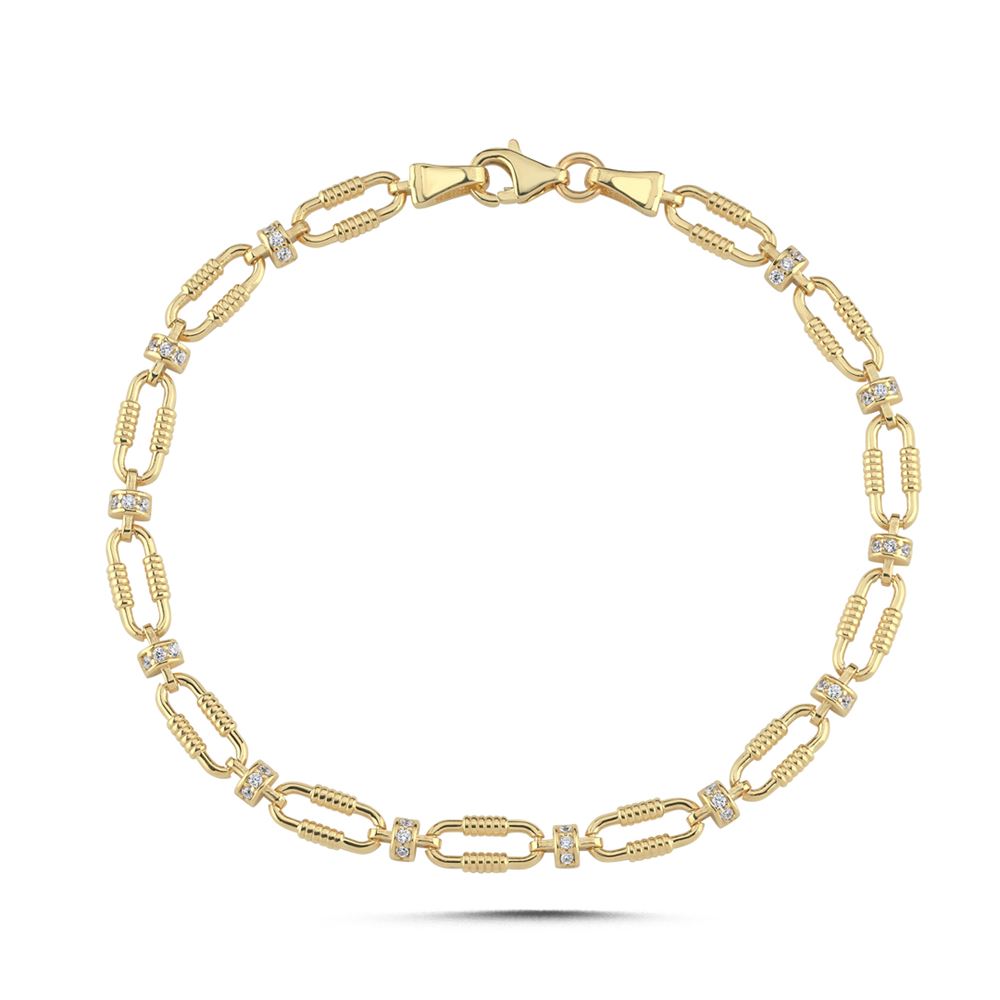 Eterna Burgu Taşlı Bileklik (18.5*0.4 Cm)