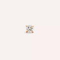 0.06 CT Pırlanta Rose Altın Tektaş Piercing