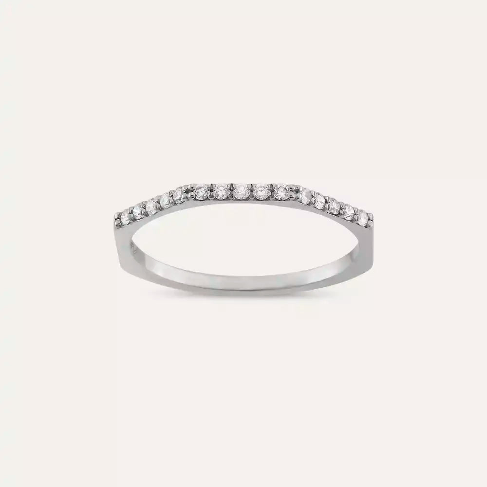 Eon 0.15 CT Diamond White Gold Ring