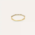 Eon 0.15 CT Diamond Yellow Gold Ring