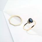 Eon 0.15 CT Diamond Yellow Gold Ring