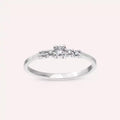 Klea 0.16 CT Diamond White Gold Ring
