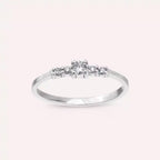 Klea 0.16 CT Diamond White Gold Ring