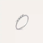 0.17 CT Pırlanta Taşlı Beyaz Altın Yüzük
