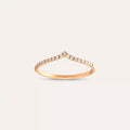 0.21 CT Diamond Rose Gold Ring