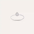 Rosa 0.22 CT Diamond White Gold Ring