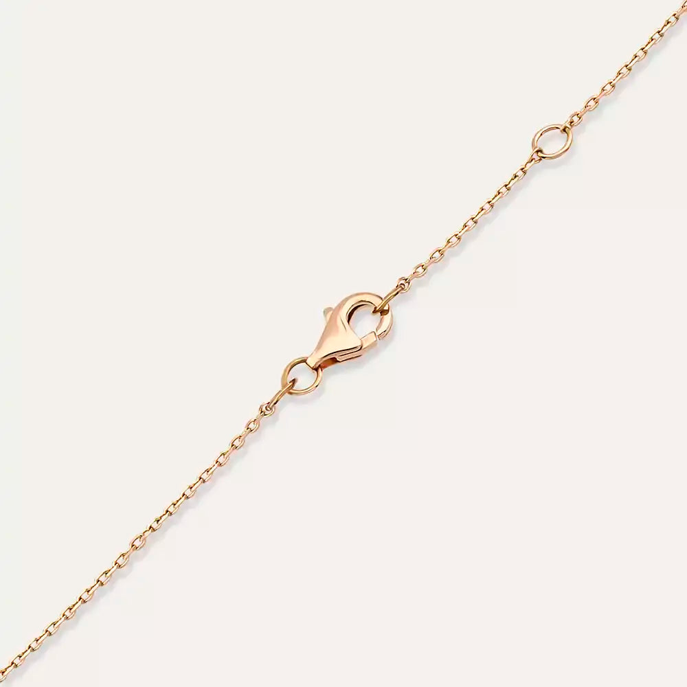 0.25 CT Diamond Ball Necklace