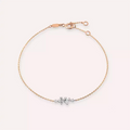 Mela 0.29 CT Diamond Rose Gold Bracelet