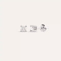 0.37 CT Solitaire Diamond Stud Earrings