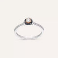 Notte 0.39 CT Black Diamond White Gold Ring