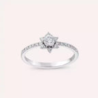 Esther 0.40 CT Diamond White Gold Ring