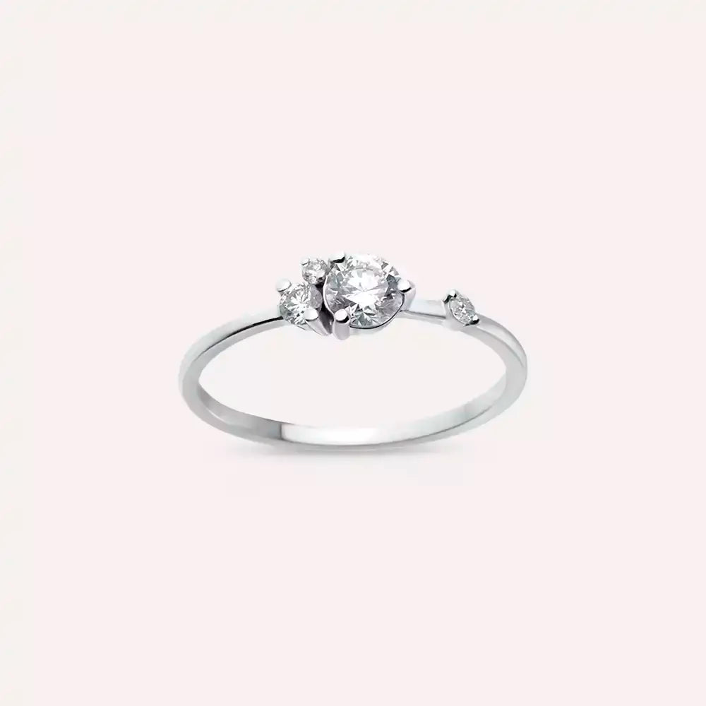 Douce 0.41 CT Diamond White Gold Ring
