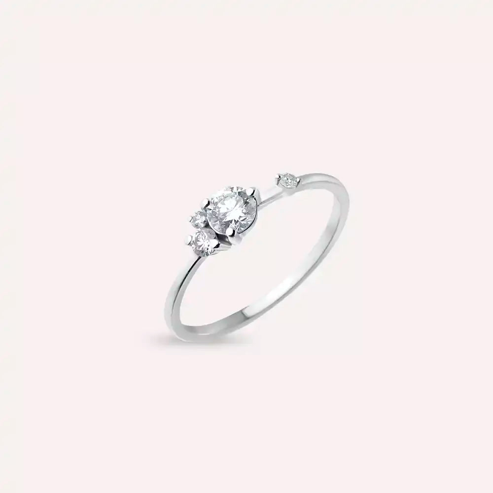 Douce 0.41 CT Diamond White Gold Ring