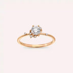 Susan 0.53 CT Diamond Rose Gold Ring