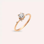 Susan 0.53 CT Diamond Rose Gold Ring