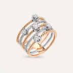 0.56 CT Diamond Band Ring