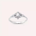 Adore 0.58 CT Diamond White Gold Ring