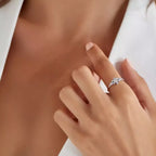 Adore 0.58 CT Diamond White Gold Ring