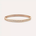 0.65 CT Diamond Rose Gold Bracelet