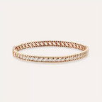 0.65 CT Diamond Rose Gold Bracelet