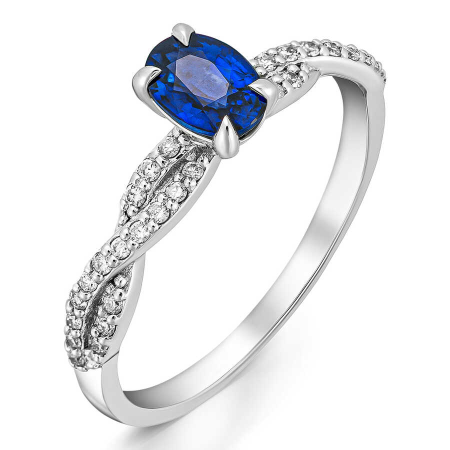 0,74 Karat Safir Yüzük