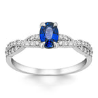 0,74 Karat Safir Yüzük