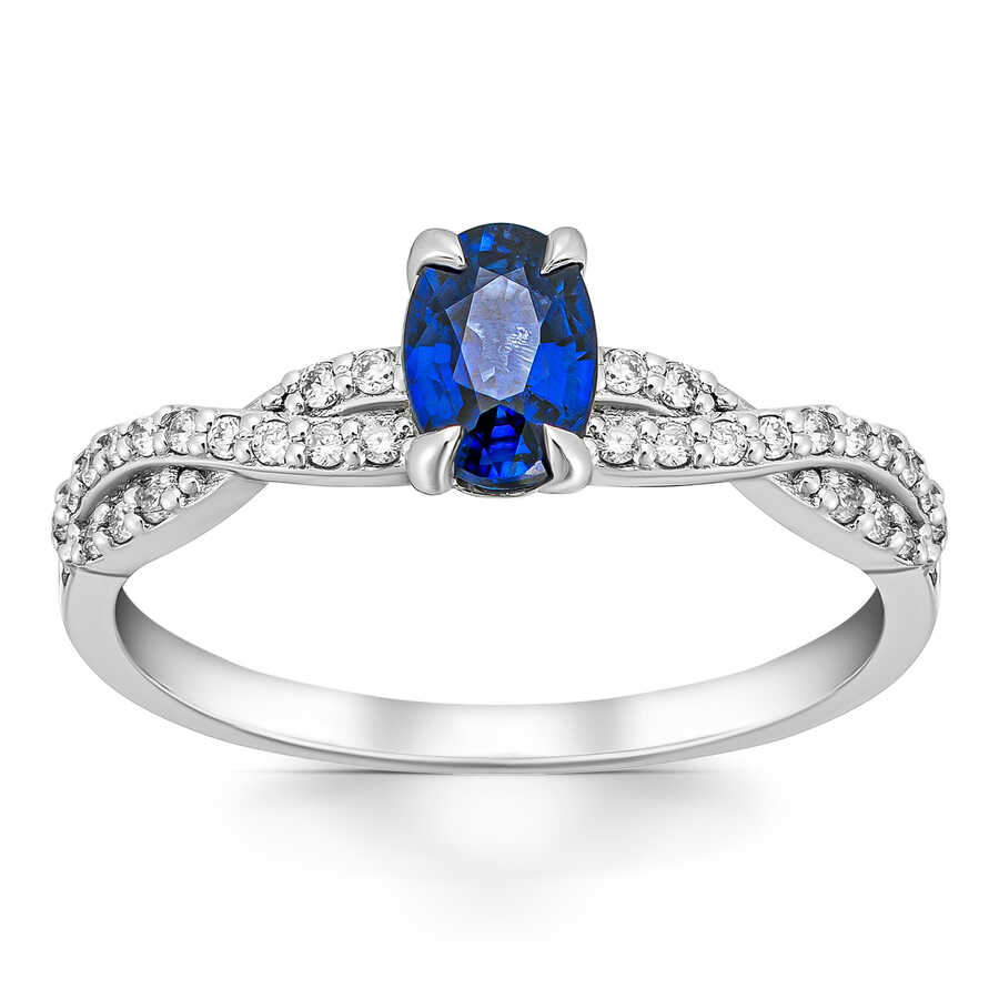 0,74 Karat Safir Yüzük