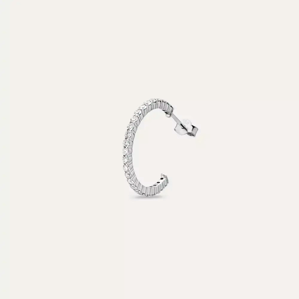 0.78 CT Diamond Full Eternity White Gold Single Earring