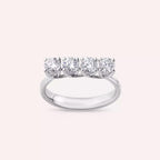 Regia 0.85 CT Pırlanta Taşlı Beyaz Altın Yüzük