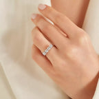 Regia 0.85 CT Diamond White Gold Ring