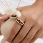 1.01 CT Ruby and Diamond Yellow Gold Ring