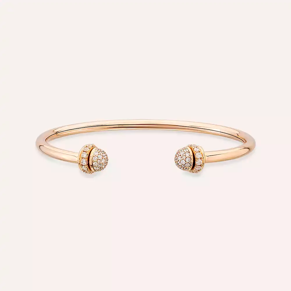 1.10 CT Diamond Rose Gold Bracelet