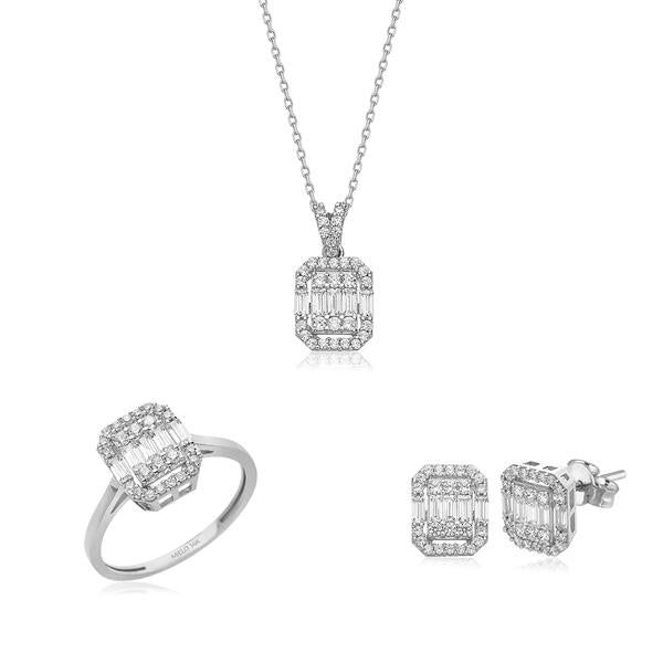 14 Ayar Altın Baget Set