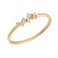 14K Gold Crunchy Ring