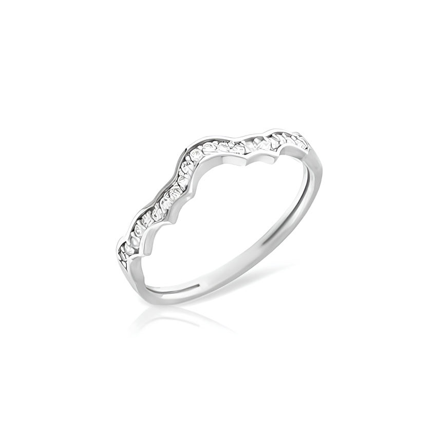 14K Gold Crispy Ring