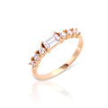 14K Gold Crispy Ring