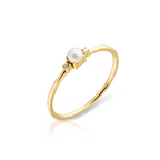 14K Gold Crispy Ring