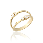 14K Gold Daphne Ring