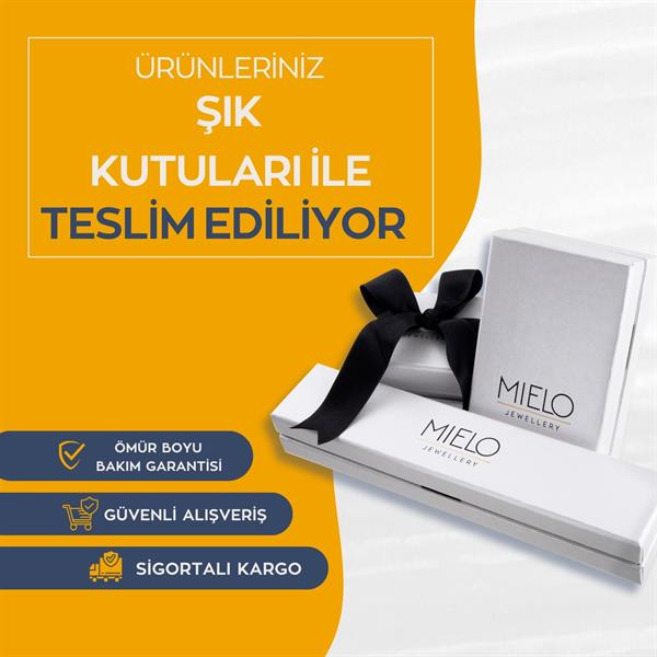 14 Ayar Altın Doğum Taşı Tek Küpe