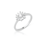 14K Gold Sun Ring