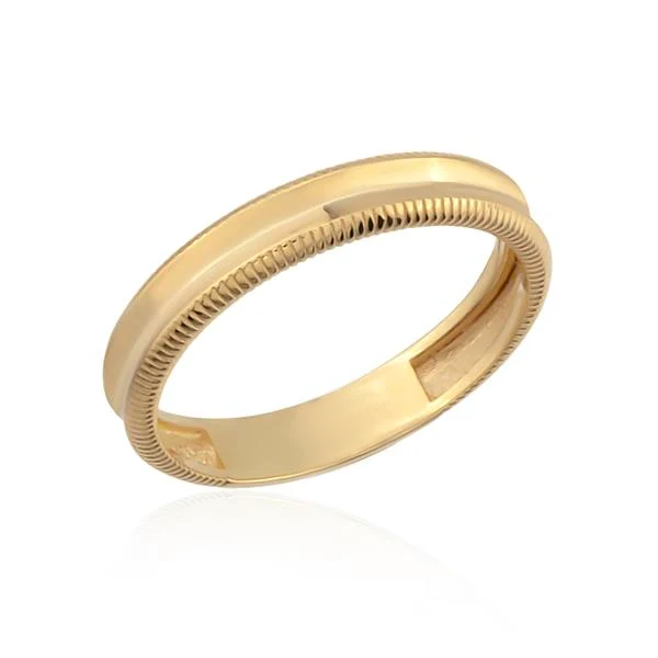 14K Gold Thin Ajda Ring