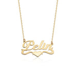 14 Ayar Altın İsim Kolye