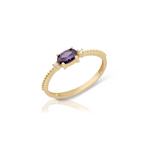 14K Gold Jasmine Ring