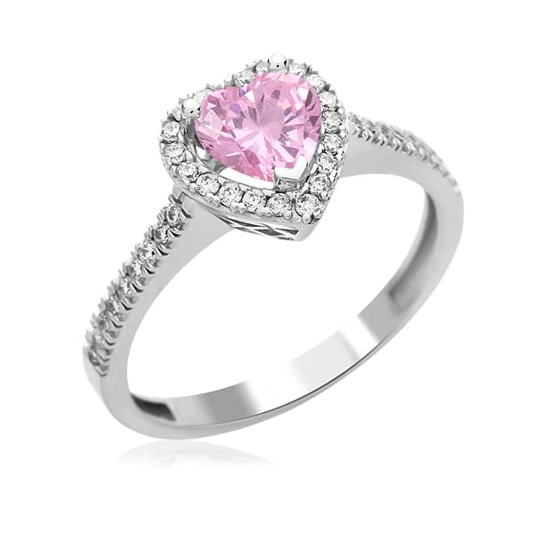 14K Gold Heart Ring