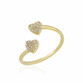 14K Gold Heart Ring