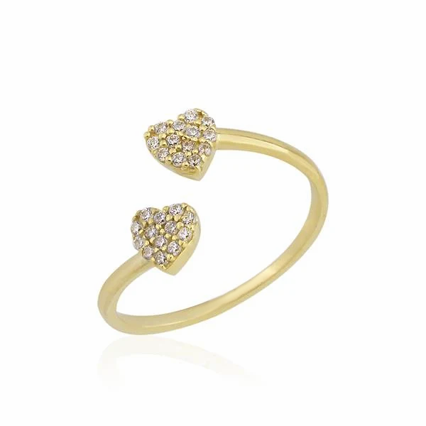 14K Gold Heart Ring